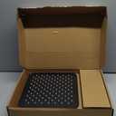 Veken 10" Luxurious All Metal Rain Shower Head with Handheld Spray Combo, High Pressure Rainfall Square Shower Heads with Extension Arm, Wide Dual Showerhead, Bathroom Accessories, Matte Black