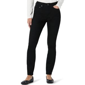 Amazon Essentials Womens High Stretch Mid-Rise Skinny Jeans Size 6