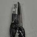 2 Room Essentials Stainless Steel Locking Tongs 15" with Silicone Tips