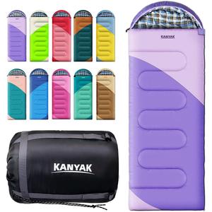 Camping Sleeping Bag, 32 Sleeping Bags for Adults Kids Teens Cold Weather Warm Sleeping Bag Winter for 3-4 Season Camping, Camping Gear Equipment, Traveling, and Outdoors