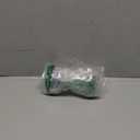 iDesign 3-Section Toothbrush Holder for Bathroom - Toothbrush Stand for Countertop, Navy/Brushed Nickel