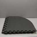 85 Inch Hot Tub Mat & Pad for Inflatable Tubs, 1/2" Extra Thick Hot Tub Pad Foundation Non-Slip EVA Foam Padding for Outdoor Hot Tubs Pool Spa Pad Game Camping Mat, Easy Clean (Square, Black)