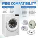 W10721967 Pulley Clutch Kit W10006384 Drive Belt W10528947 Basket Hub by BlueStars - Compatible with Whirlpool Kenmore Maytag Washers (W10721967 Splutch Cam Kit (no belt))