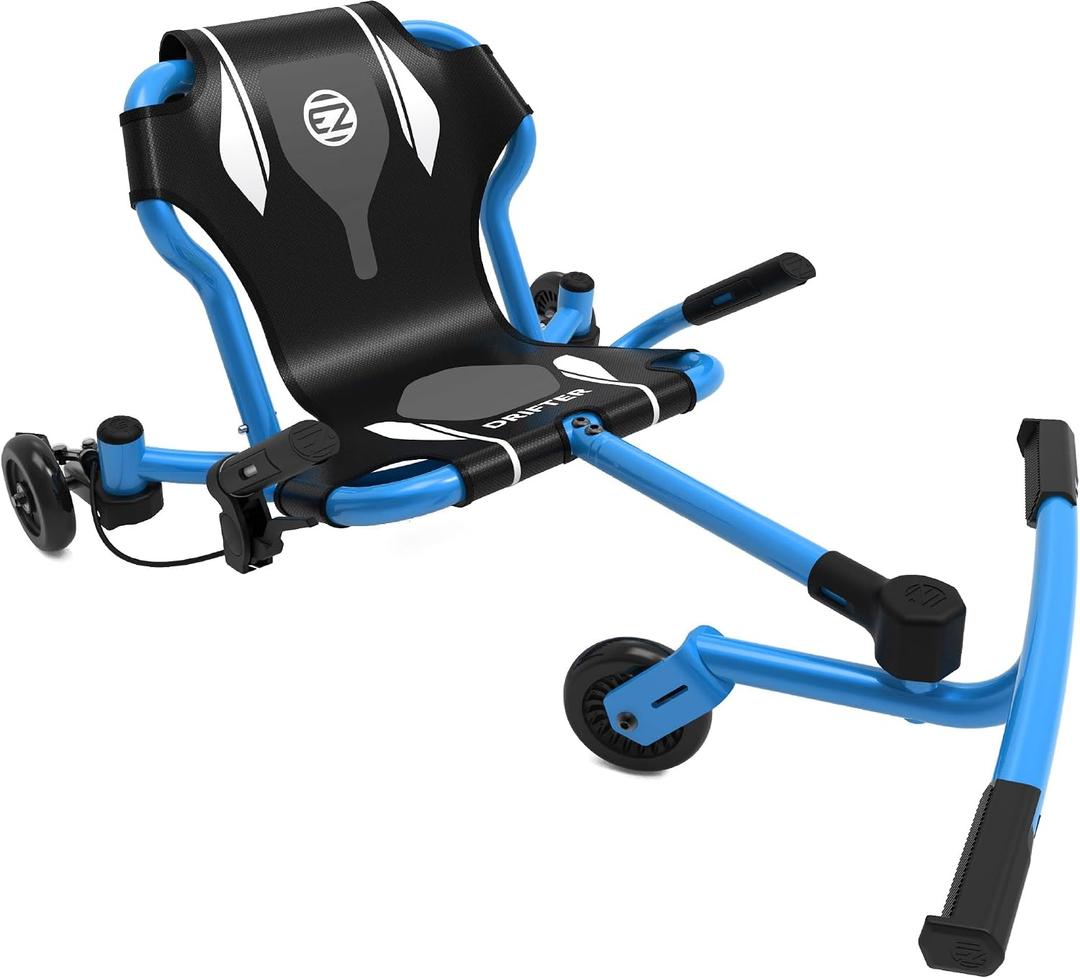 EzyRoller Drifter X Ride On Toy for Kids, Ages 4-12, Up to 154 lbs - Blue