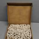 4PCS 172in Christmas Wood Bead Garland, Creative Wooden Garland for Valentine's Day Decor, Farmhouse Wall Home Rustic Country Natural Holiday Decoration Hanging Prayer Beads