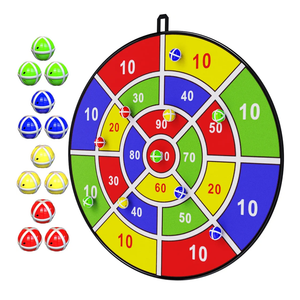 BooTaa 29" Large Dart Board for Kids, Kids Dart Board with Sticky Balls, Boys Toys, Indoor/Sport Outdoor Fun Party Play Game Toys, Birthday Gifts for 3 4 5 6 7 8 9 10 11 12 Year Old Boys Girls