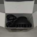 Hair Dryer with Comb | 1800W Blow Dryer with Diffuser for Curly Hair | Plasma Ionic Hairdryer for Frizz Control | Foldable & Protable Design for Travel | 6.5 ft ALCI Cord (Black)