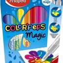 Maped Color'Peps Magic Color-Change Markers x 8 + 2 Revealer Markers (844612)