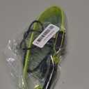 Vizpet LED Dog Collar, Light Up Dog Collar Adjustable USB Rechargeable Super Bright Safety Light Glowing Collars for Dogs(Medium,Green) (Medium[14.96-19.68 inch])