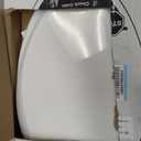 KOHLER 4636-RL-0 Cachet ReadyLatch Elongated Slow Close Toilet Seat, Soft Close Toilet Seat Quiet Lid, Contoured Grip-Tight Bumpers Installation Hardware, Apartment Essentials, White
