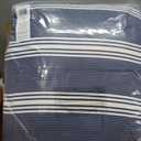 Nautica - Twin/Twin XL Comforter Set, Soft & Reversible Cotton Bed Set for Year Round Comfort, 2 Piece Striped Bedding with Matching Pillowcase (Craver Navy)