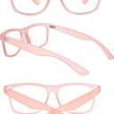 Photochromic Reading Glasses for Women Men, Womens Mens Full Reading Sun Glasses Variable Tinted Readers Grey Color Lens Pink Frame, +3.0