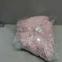 GORILLA GRIP Chenille Bath Rug, Rubber Backing Quick Dry Washable Microfiber Mats, Dusty Rose