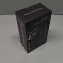 Tire Inflator Portable Air Compressor, 150 PSI Cordless Air Pump, Dual Power 6000mAh, 12V DC Car Plug, Fast Inflation 24L/Min, Auto Shut-Off, LED Light, 4 Preset Modes for Car, Bike, Motorcycle, Balls (Black)