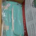 SINGER | Machine Carrying Case, Teal Color, Spacious Case Fits Most Standard Sewing Machines and Sergers, Fully-Padded Interior, Durable Canvas Exterior, Easy Zip, Large Front Pocket, Easy Transport (Universal)