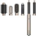 Hair Dryer Brush Blow Dryer Brush in One 6 in 1 Hair Styler 110,000 RPM Air Curler Wrap Styler Hot Air Brush Blowout Brush Hair Styling Tools Curling Straightening Styling Drying Gift Mom Women