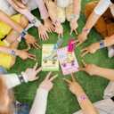 DAZONGE 24 Packs Roller Skate Valentine's Day Cards with Slap Bracelets, Fun Valentines Day Gifts for Kids Classroom Exchange & School Parties