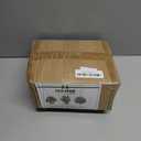 FGSAEOR Mini Potted Fake Plants, Small Artificial Greenery Realistic Plants Topiaries, Low Maintenance, for Home Office Shelf Desk Farmhouse Room Coffee Table Decor (3-Pack) (Grey (Round Pot))