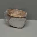 Yimerlen 12 Pcs Oval Small Plastic Bread Basket, Wicker Basket for Serving 2.36x9x6.4 Inch Woven Food Storage Basket, Fruit Basket, Gift Basket (Comes with Food Blotting Sheets) Brown