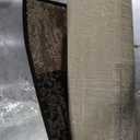 Superior Indoor Area Rug, Jute Backed, Modern Geometric Patchwork Floor Decor for Bedroom, Office, Living Room, Entryway, Kitchen, Hardwood Floors, Rockwood Collection, 6' x 9', Ivory-Beige