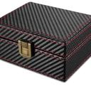 Faraday Box, Car Key Fob Protector Box, RFID Signal Blocking Box, Faraday Cage Larger Size (Black Carbon)