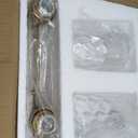 3 Light Bathroom Vanity Light Modern with Hammered Glass Shade