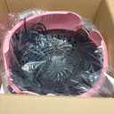 Professional Hooded Hair Dryer Pink,Stand Hair Dryer Bonnet With 3 Temperature Settings,Height Adjustable Sit Under Dryer on Wheels