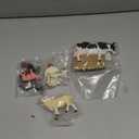 9PCS Realistic Farm Animal Toys for Toddlers, Educational Learning Plastic Farm Toy Animal Figure Set Playset Including Cow Sheep Pig Dog Figurines for Kid Valentine's Day Gifts for Kids