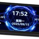 Thermalright Trofeo Vision LCD AIO Display 6.86 PC Monitor, USB Type-C Screen for Real-Time Hardware Monitoring, with Preset & DIY Themes for Gaming PC Case/CPU Cooler(Black)