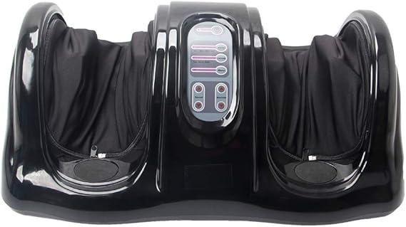TISSCARE Shiatsu Foot Massager with Heat: FSA HSA Eligible Foot Massager for Neuropathy, Plantar Fasciitis and Pain Relief-Massage Feet/Leg/Calf/Ankle at Home/Office, Christmas Gifts for Women and Men (Gray)