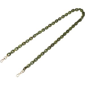 PATIKIL 47" Acrylic Chain Purse Strap Replacement Luxury Handbag Strap Dark Green/White PATIKIL 47" Acrylic Chain Purse Strap Replacement Luxury Handbag Strap Dark Green/White