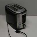 Hamilton Beach 2 Slice Extra Wide Slot Toaster with Bagel & Defrost Settings, Shade Selector with 7 Browning Levels, Toast Boost, Auto Shutoff, Black & Stainless Steel 