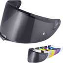 Helmet Visor Shield For VECTOR II For Citation II Full Face Motorcycle Helmet Accessories Replacement(Black)