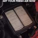 PHILTOP Engine Air Filter CA12052 Replacement for Honda HR-V HRV 2016-2022 1.8L, Rigid Panel