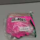 Girls Swimsuit High Waisted Bathing Suit for Girls V-Neck Cutout Two Piece Swimwear Color Block Welt Bikini Set  (13-14 Years, Hot Pink)