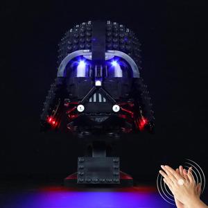 Light kit Compatible with Lego 75304 Darth Vader Helmet - No Model Only Light, LED Lighting Accessories Compatible with Lego The Darth Vader Helmet (Voice Activated)