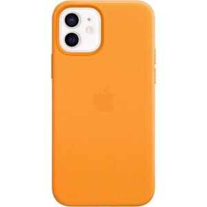 Apple iPhone 12 and iPhone 12 Pro Leather Case with Magsafe - California Poppy