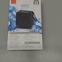 ILive Magnetic Bluetooth Speaker 45mm – Portable Wireless Mini Speaker with Strong Magnet, Waterproof, Rechargeable, Built-in Carabiner, Black