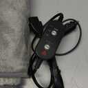 Blanket Flannel Gentle Soft Portable Electric Automobile Heating Throw Warm Gifts for Winter SUV RV Camping Essentials 60x 80, Grey