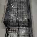 Bruda 2 Pack Large Magnetic Shelves Spice Rack Organizer for Washing Machine, Fridge, Refrigerator, Oven, Coffee Maker, Metal Peg Board 009