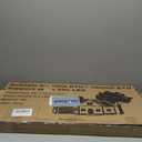 Mini Split Pad for Condenser: Ground Base for Air Conditioner Outdoor Condenser Units, Plastic Equipment Pad for Ductless Minisplit Heat Pump Systems HAVC, Gray, 34.6" x 18.1" x 2"