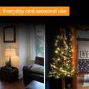 GE Mechanical Grounded Outlet Timer, Dual Plugs with 3 Prongs, 24 Hour Cycle, Indoor Use for Lights, Lamps, Fans, Appliances, Christmas Tree, 1 Pack, 15075