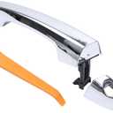 ApplianPar Front Driver Side Exterior Door Handle Chrome for Hyundai Sonata 2015-2019