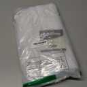 PrinceDeco Blackout Curtains 63 Inches Long 100% Blackout Curtains for Bedroom Rod Pocket Linen Textured Curtains Energy Saving with White Liner, 2 Panels(52 x 63 Inch, Pearl White)