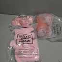 60 Pcs Spa Sleepover Party Supplies Bulk Include 12 Pink Hairbands 12 Sleep Eye Masks 12 Plush Hair Scrunchies 12 Glitter Cups 12 Organza Bags for Women Sleepover Slumber Spa Party Favor Gift