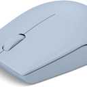Lenovo 300 Wireless Compact Mouse 2.4 GHz Cordless Computer Mouse for PC & Laptop with Windows Ambidextrous Design Optical Sensor 1000 DPI 12-Month Battery Life USB Nano Receiver, Black