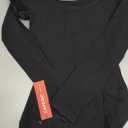 Capezio Womens Cotton Classic Long Sleeve Leotard (Small, Black)