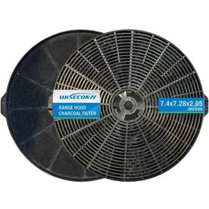 Replacement Charcoal Filters for Cosmo,Range Hood Carbon Filters，Size is 7.4 x 7.28 x 2.05 Inches RCF-01 (2)