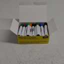 Artellius Dry Erase Markers Bulk - 40-Pack Assorted Colors - Thick Barrel Design & Low Odor Ink - Washable & Kid Friendly Whiteboard Markers for School Supplies & Classroom Use - Teacher Supplies