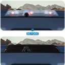 JeCar Smoked Third Brake Light Cover Trim Guard for 2021+ Ford F150 Raptor